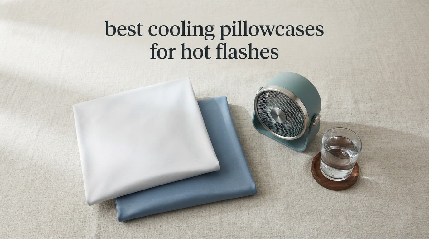 best cooling pillowcases for hot flashes