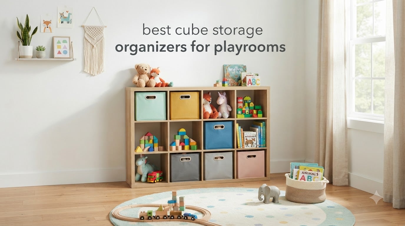 best cube storage organizers for playrooms