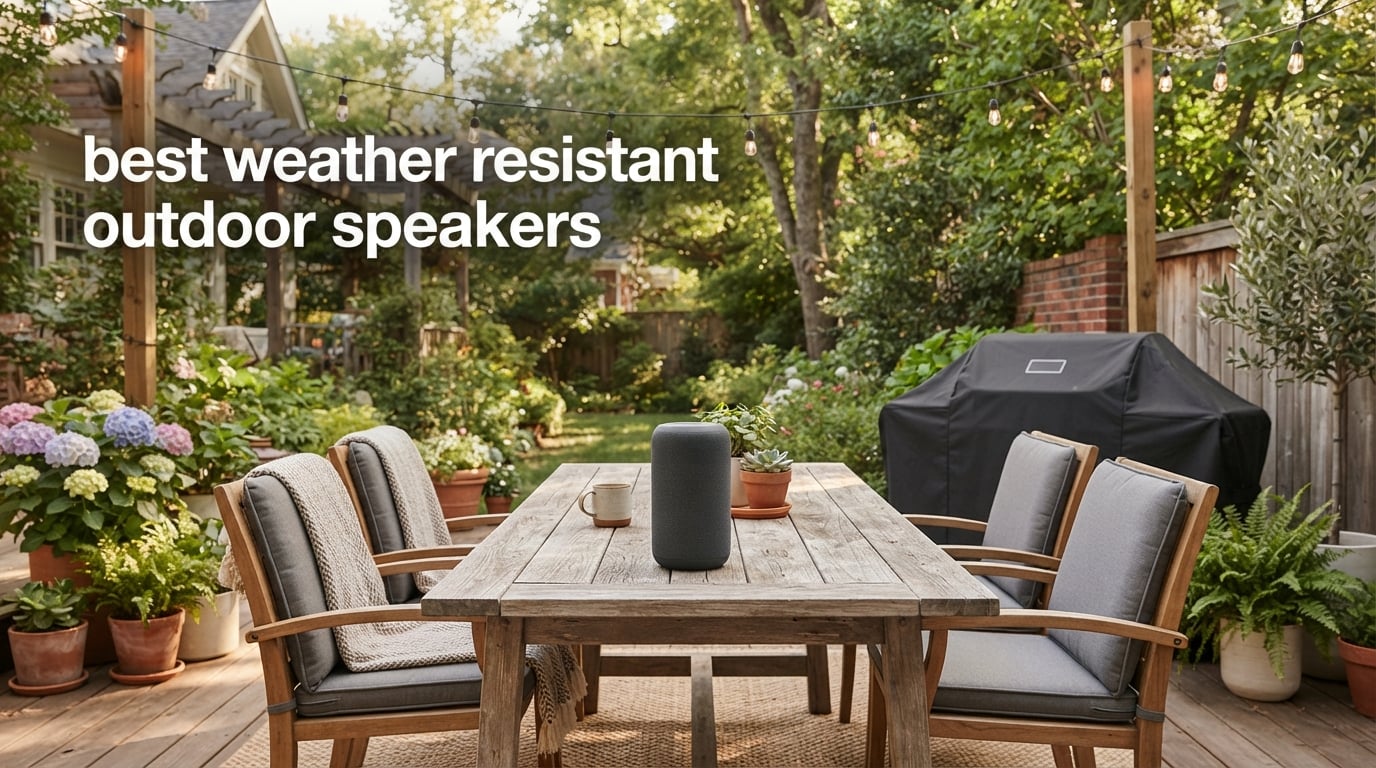 best weather resistant outdoor speakers