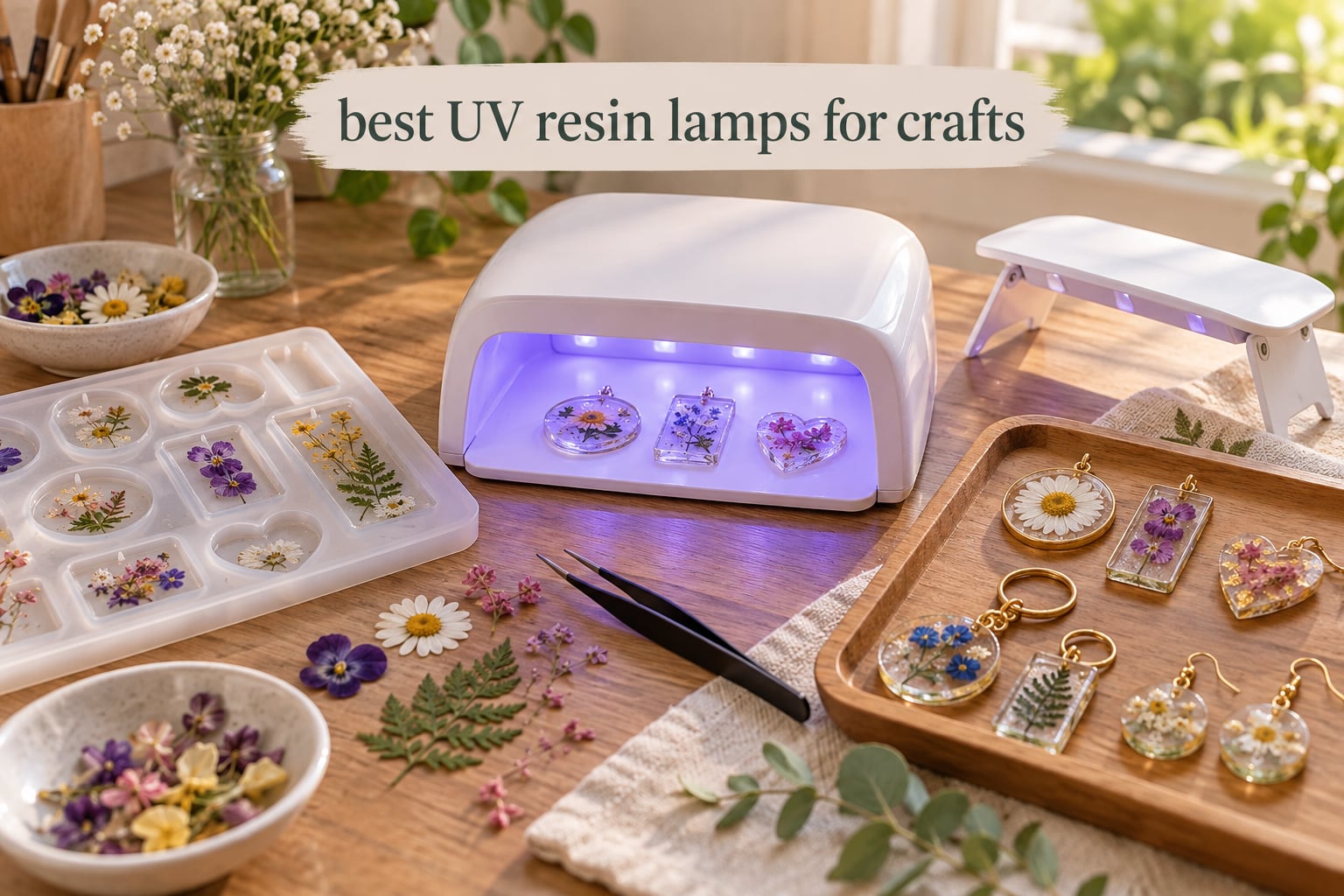best UV resin lamps for crafts