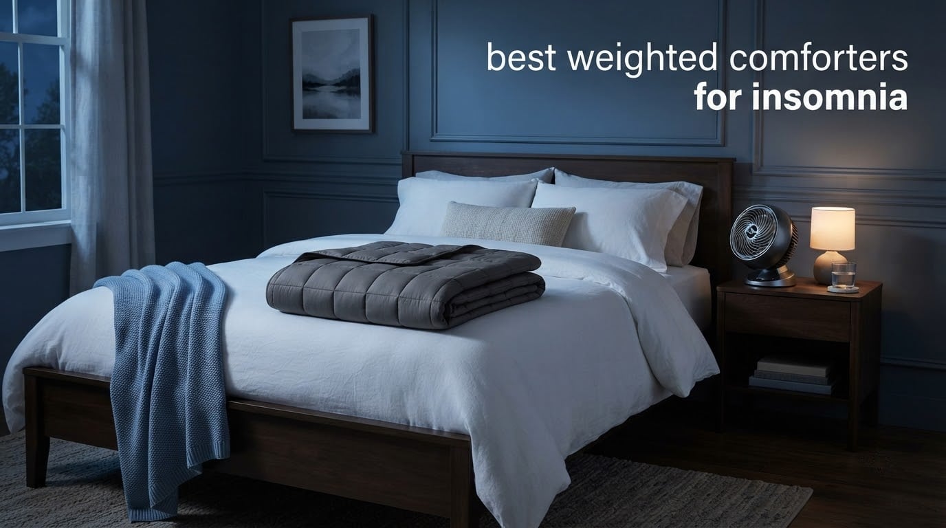 best weighted comforters for insomnia