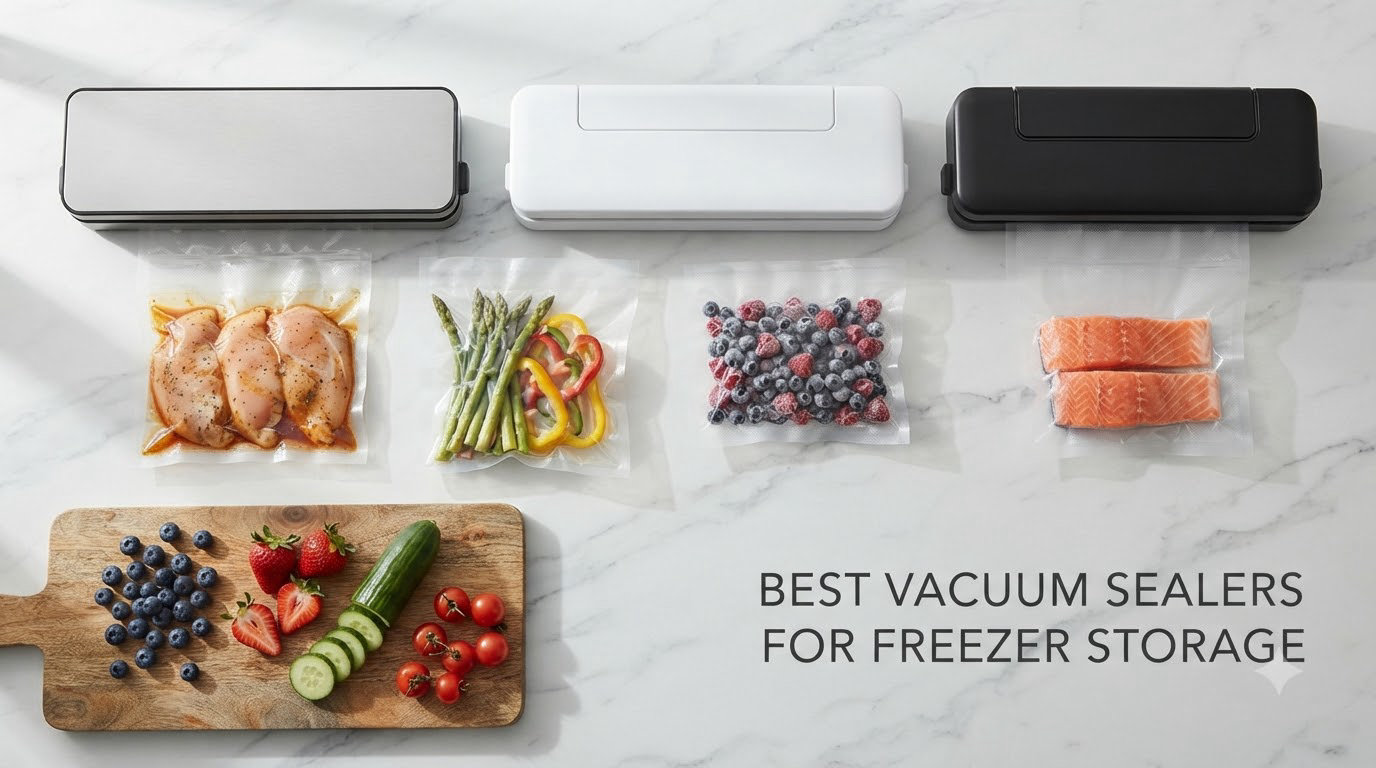 best vacuum sealers for freezer storage