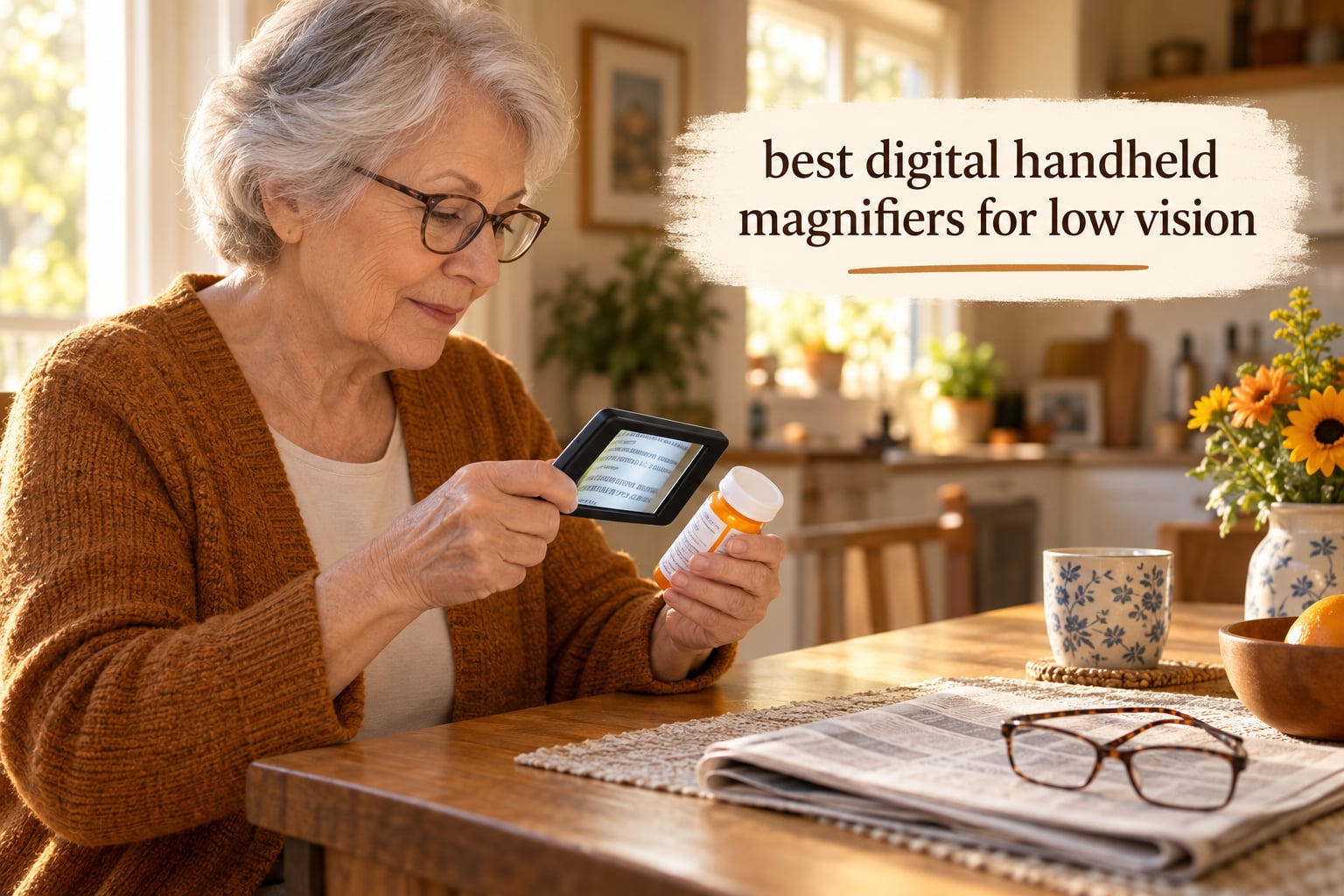 best digital handheld magnifiers for low vision