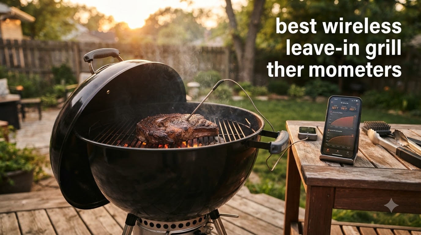 best wireless leave-in grill thermometers