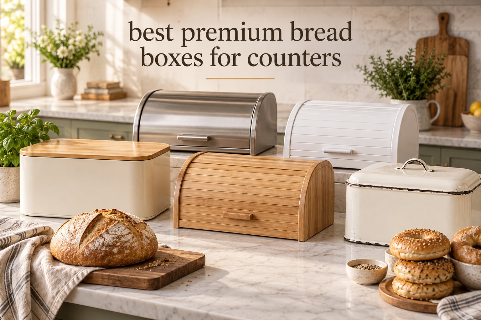 best premium bread boxes for counters