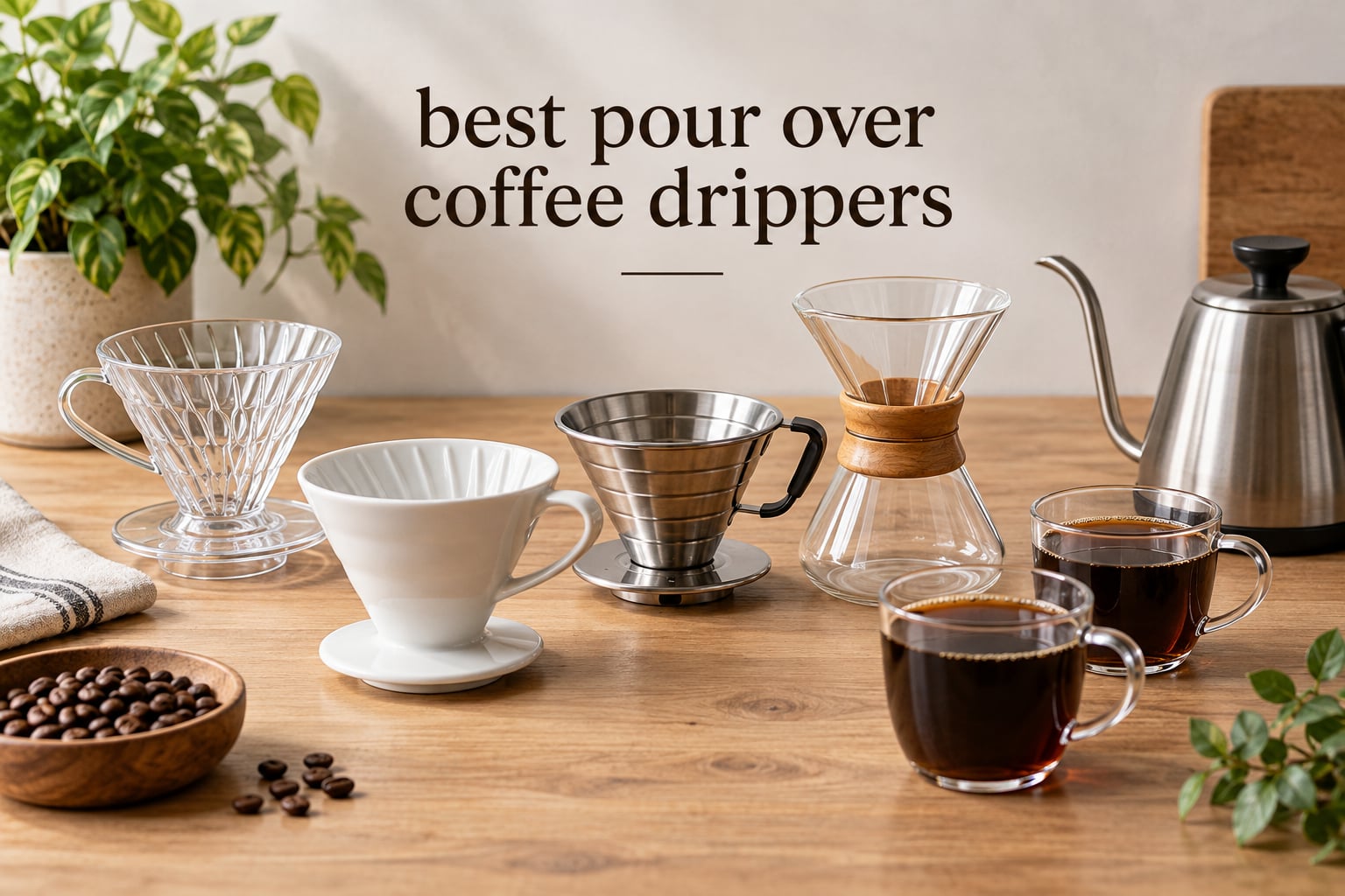 best pour over coffee drippers