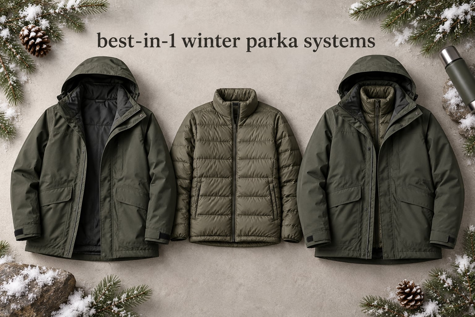 best 3-in-1 winter parka systems