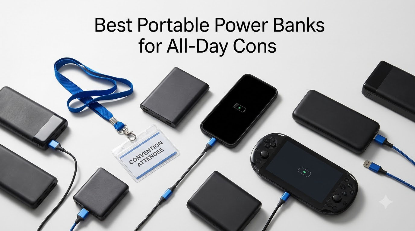 Best Portable Power Banks for All-Day Cons