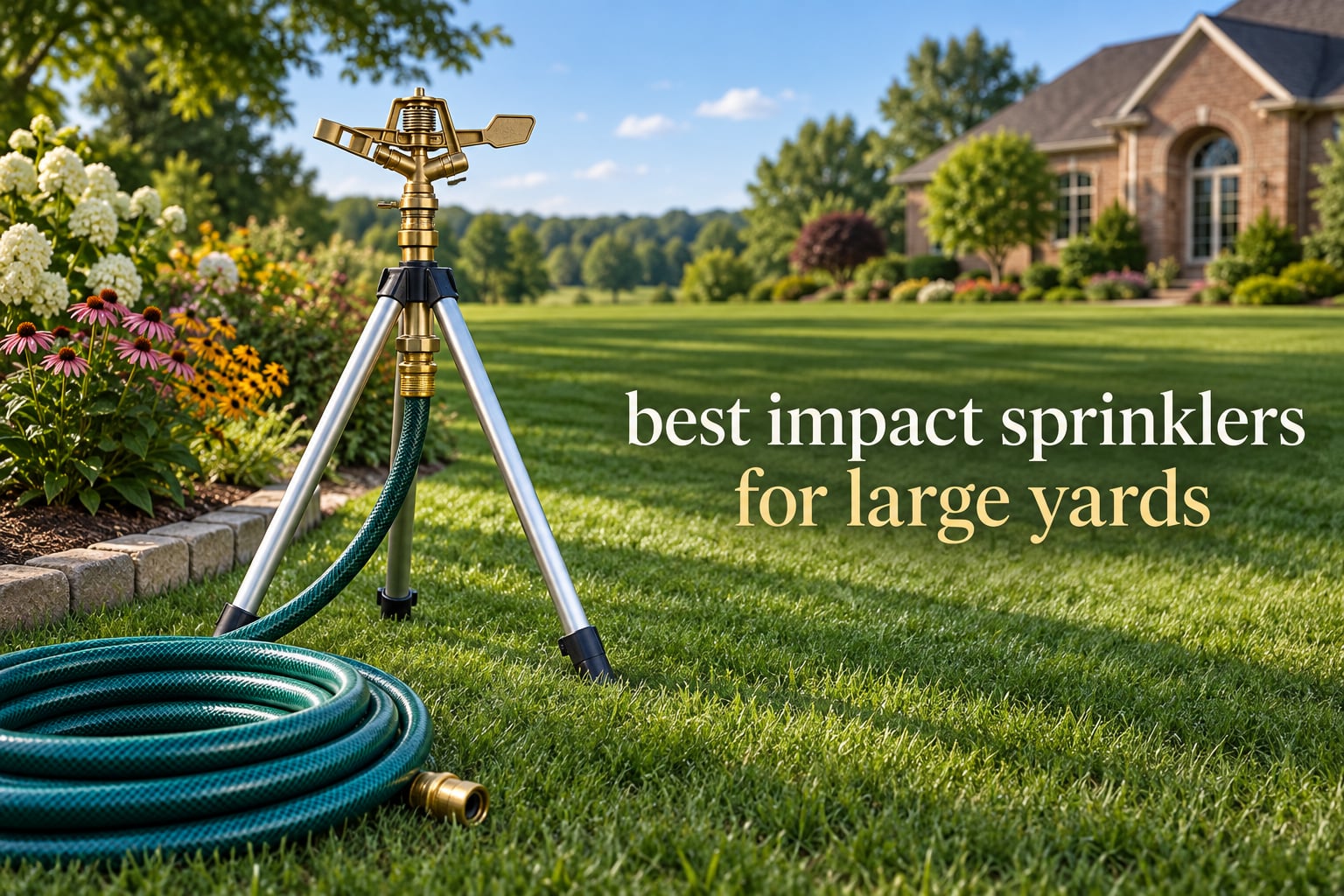 best impact sprinklers for large yards
