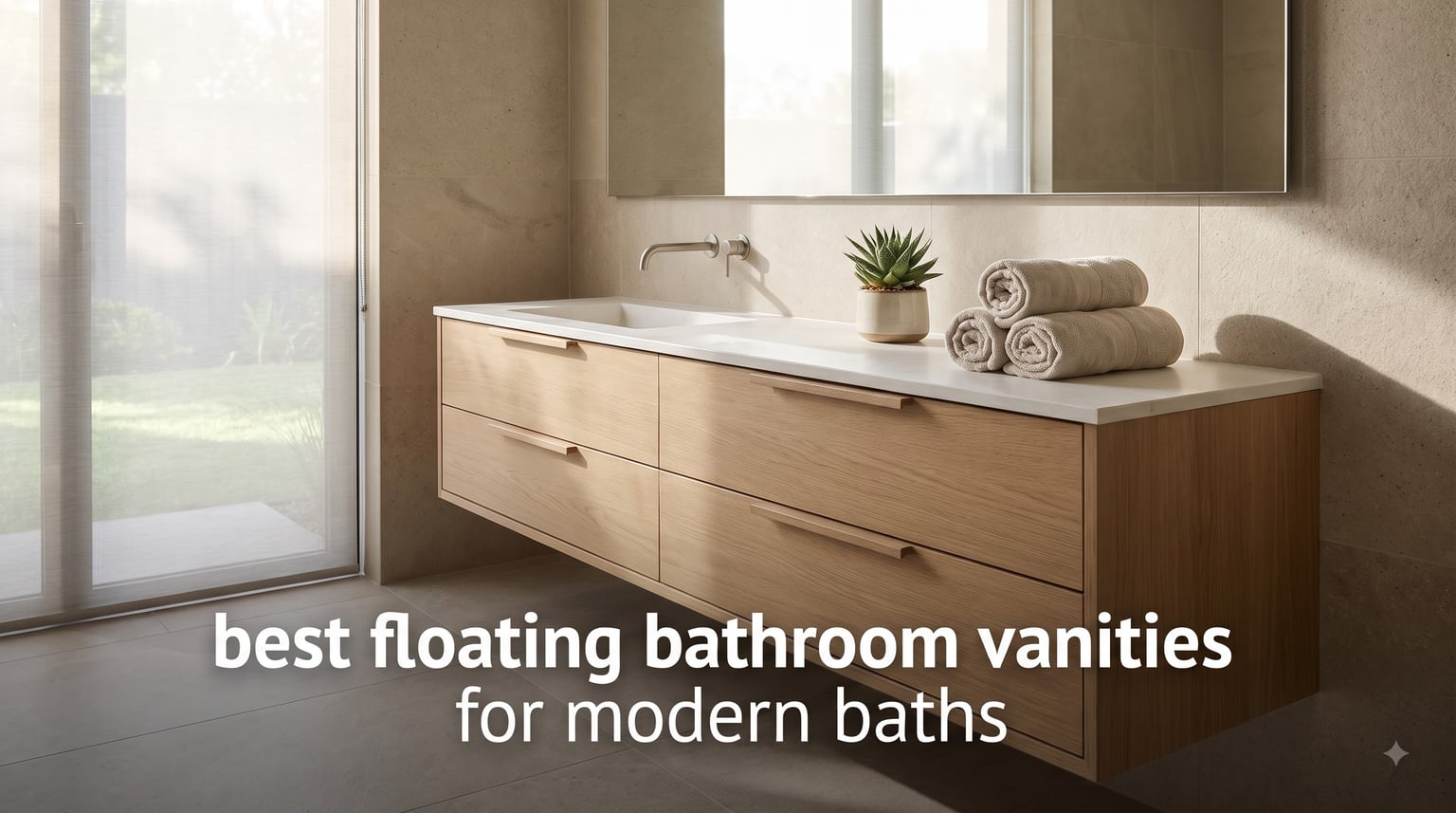 best floating bathroom vanities for modern baths