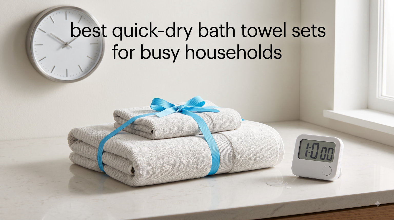 best quick-dry bath towel sets for busy households