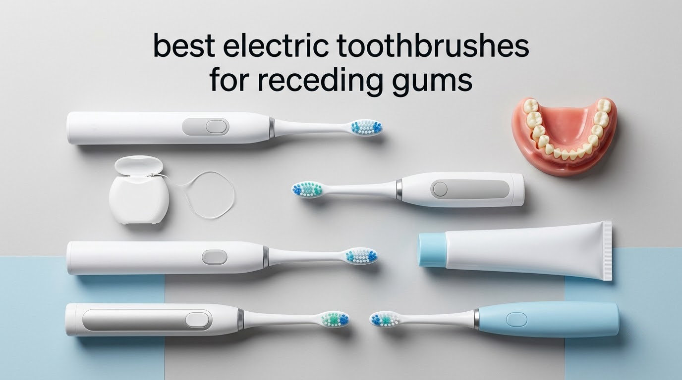 best electric toothbrushes for receding gums