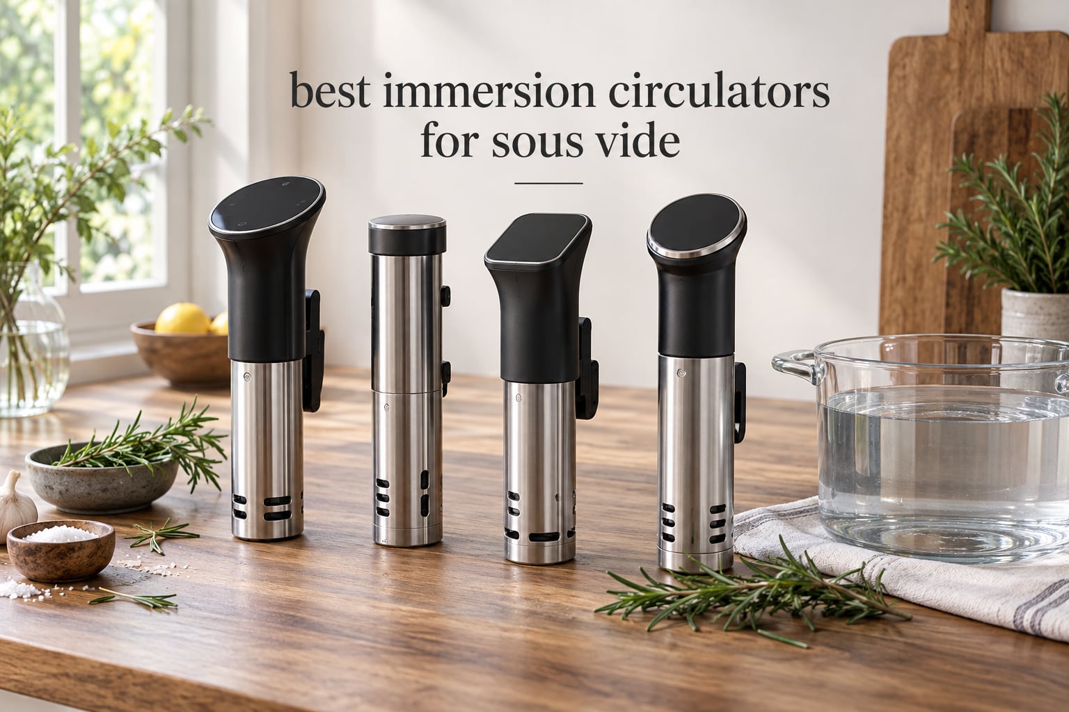 best immersion circulators for sous vide