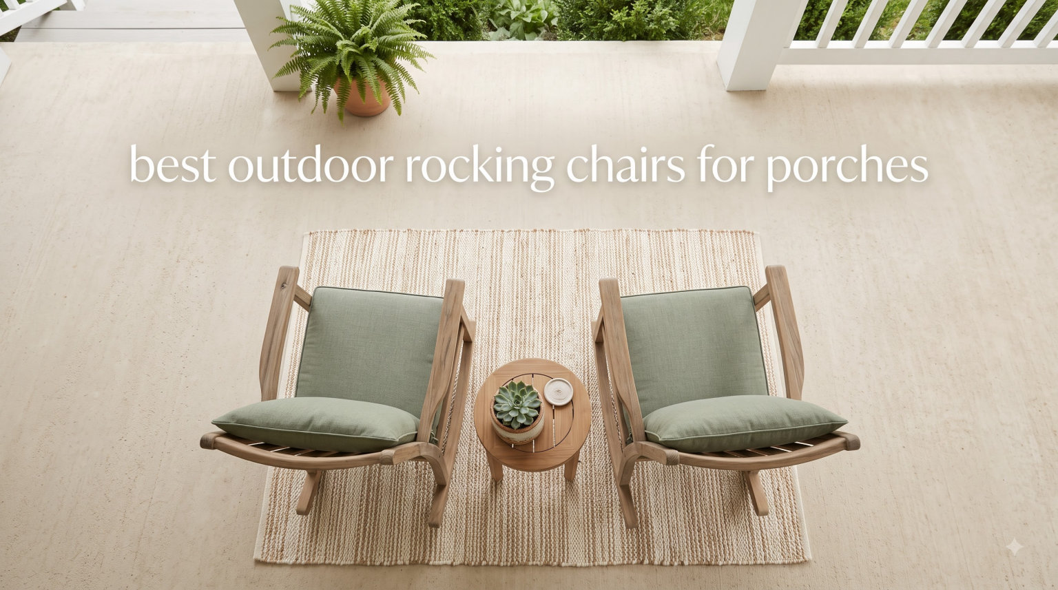 best outdoor rocking chairs for porches