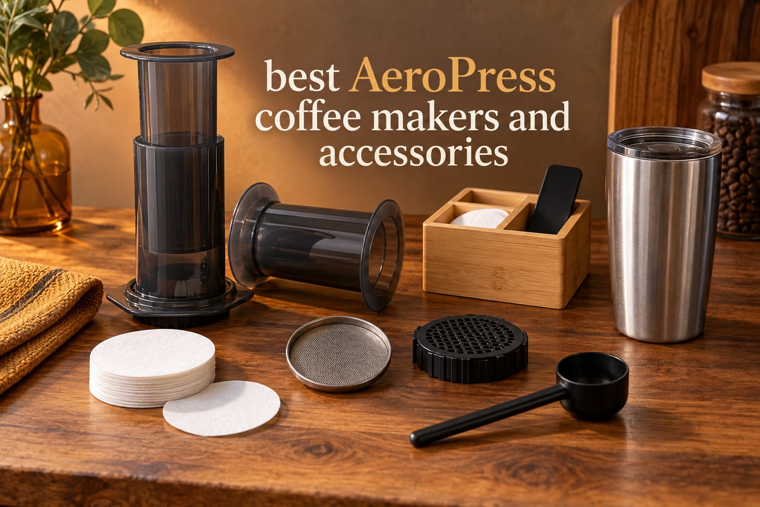 best AeroPress coffee makers and accessories