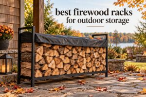 best firewood racks for outdoor storage
