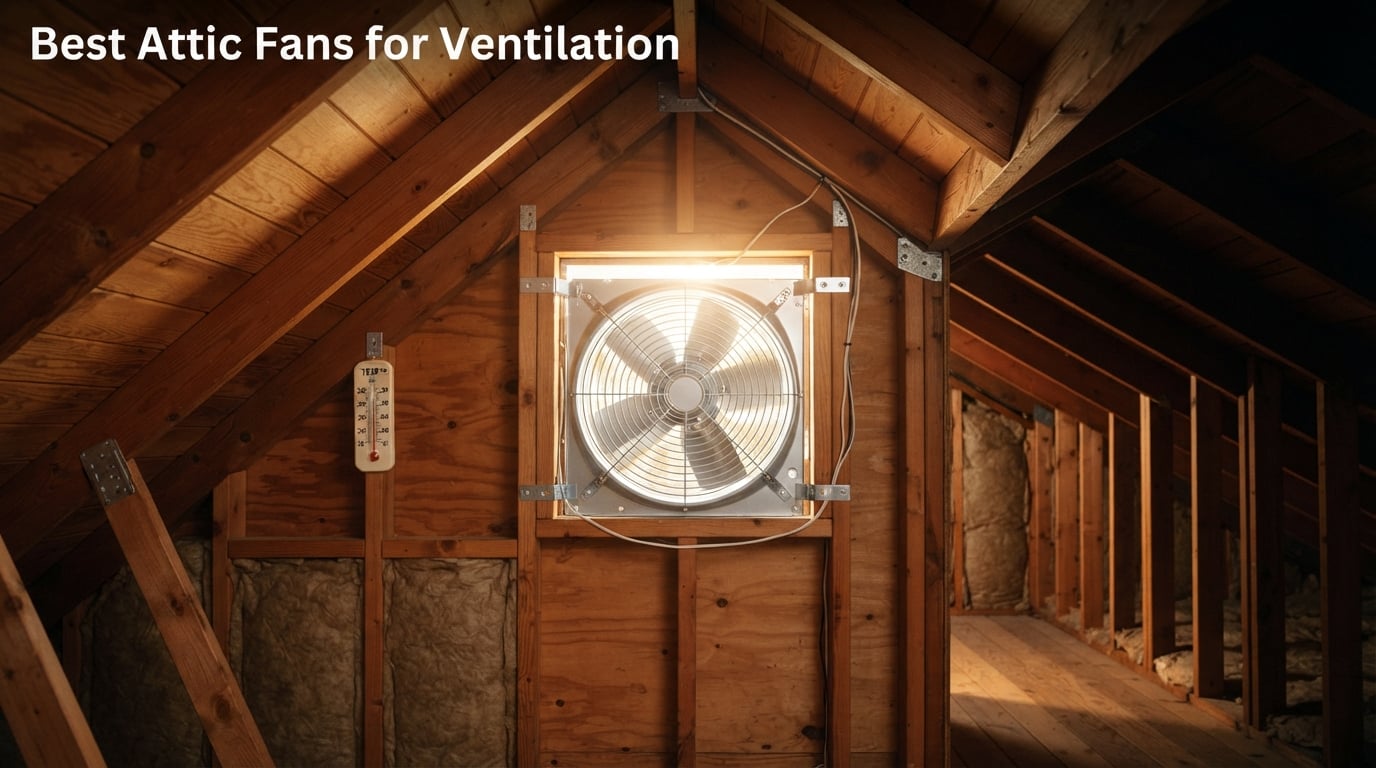 Best Attic Fans for Ventilation