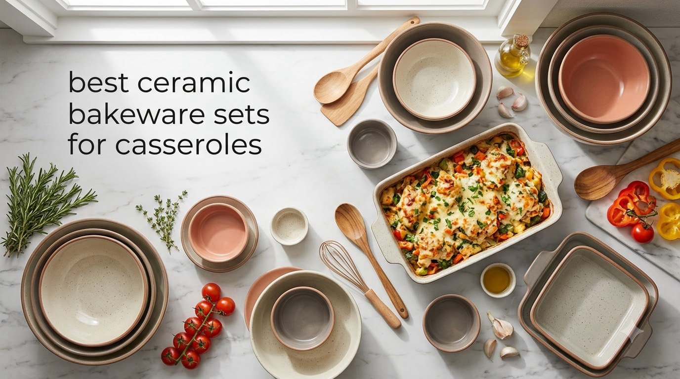 best ceramic bakeware sets for casseroles