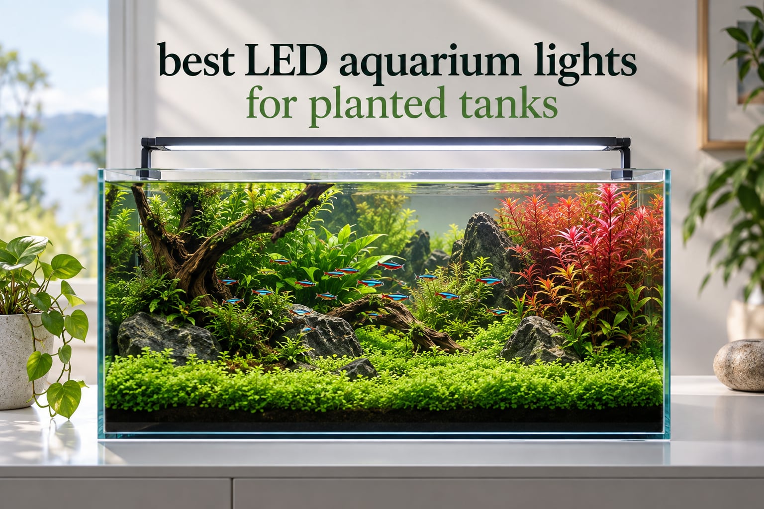 best LED aquarium lights for planted tanks