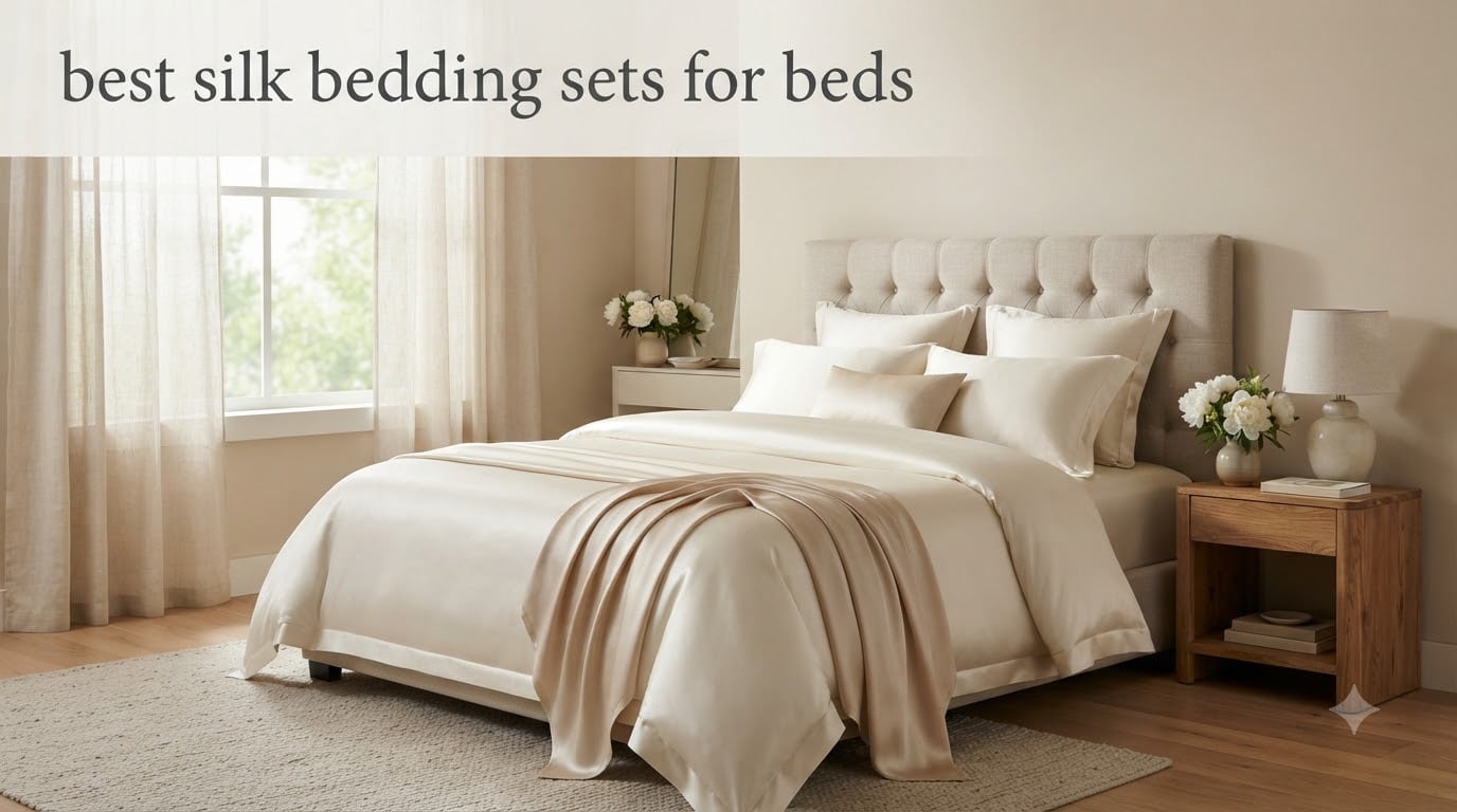 best silk bedding sets for beds
