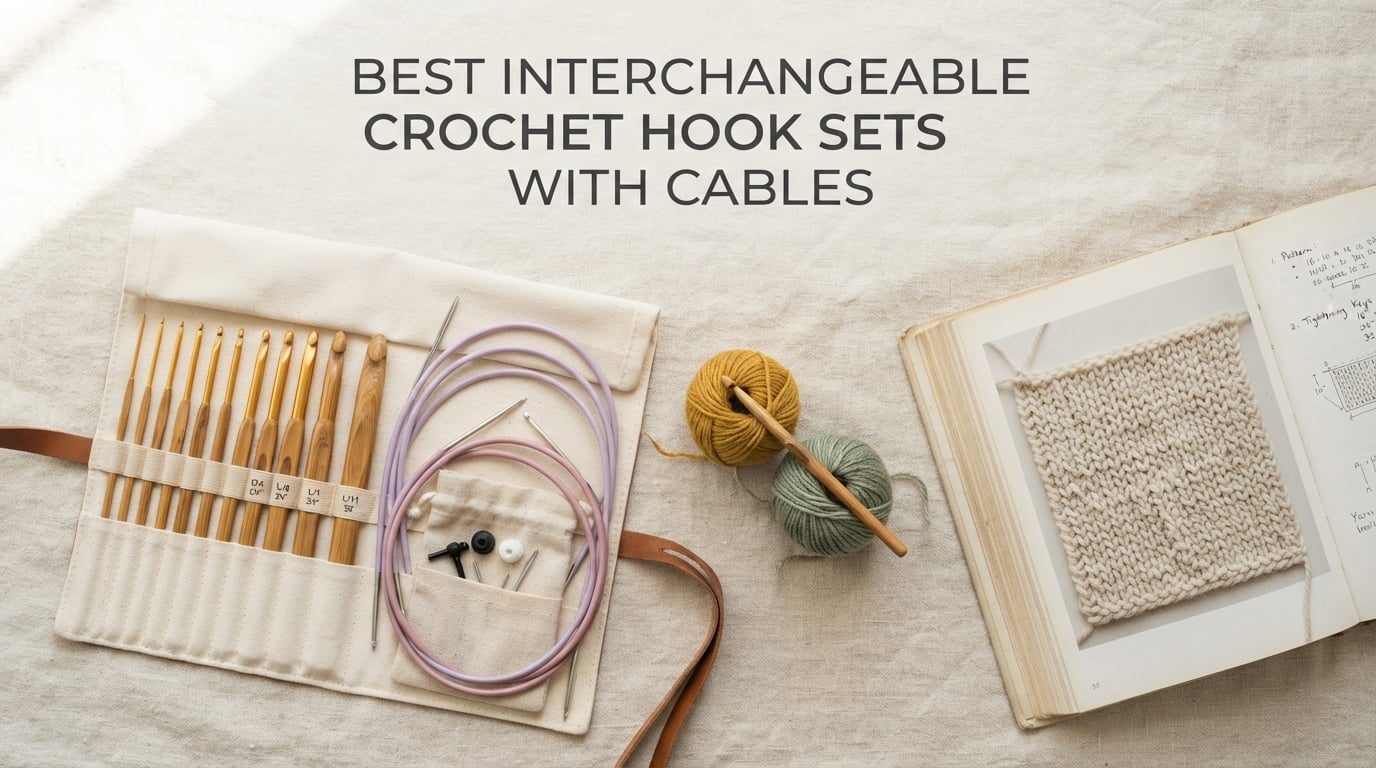 best interchangeable crochet hook sets with cables