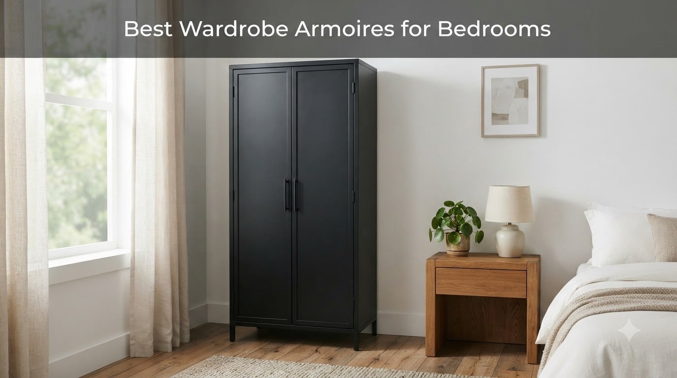 Best Wardrobe Armoires for Bedrooms