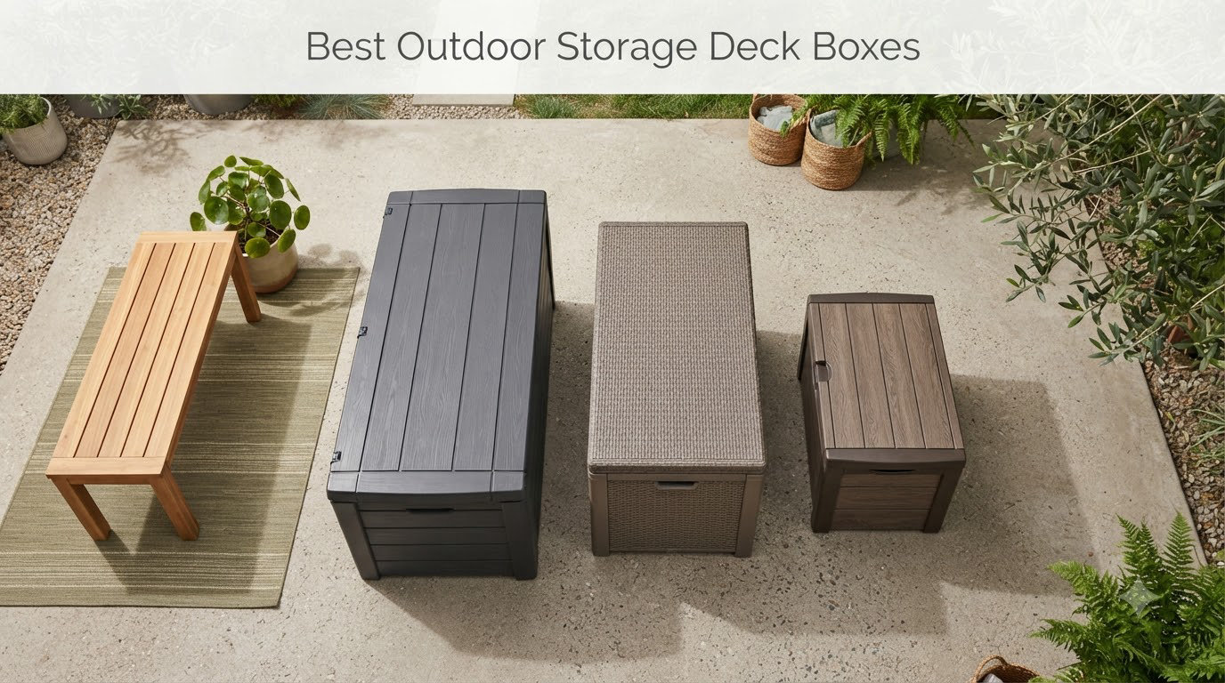 Best Outdoor Storage Deck Boxes