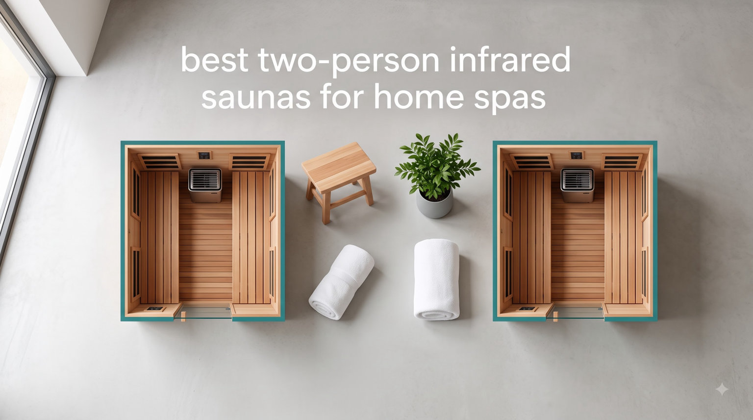 best two-person infrared saunas for home spas