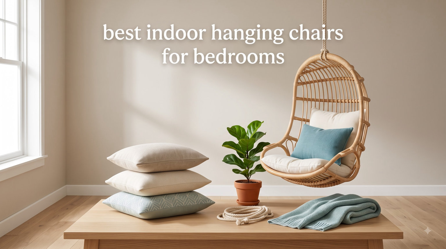best indoor hanging chairs for bedrooms