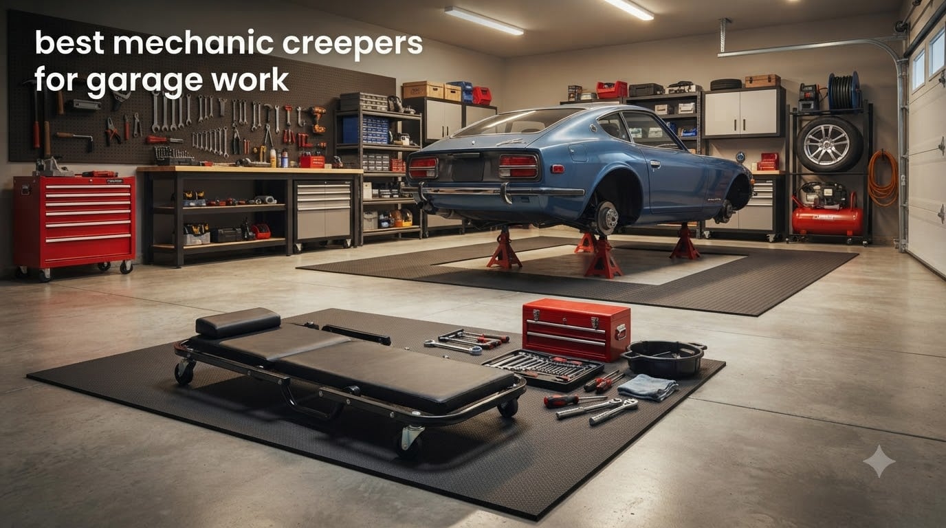 best mechanic creepers for garage work