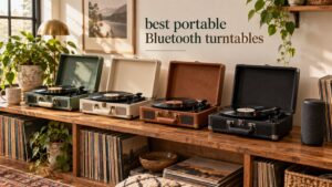 best portable Bluetooth turntables