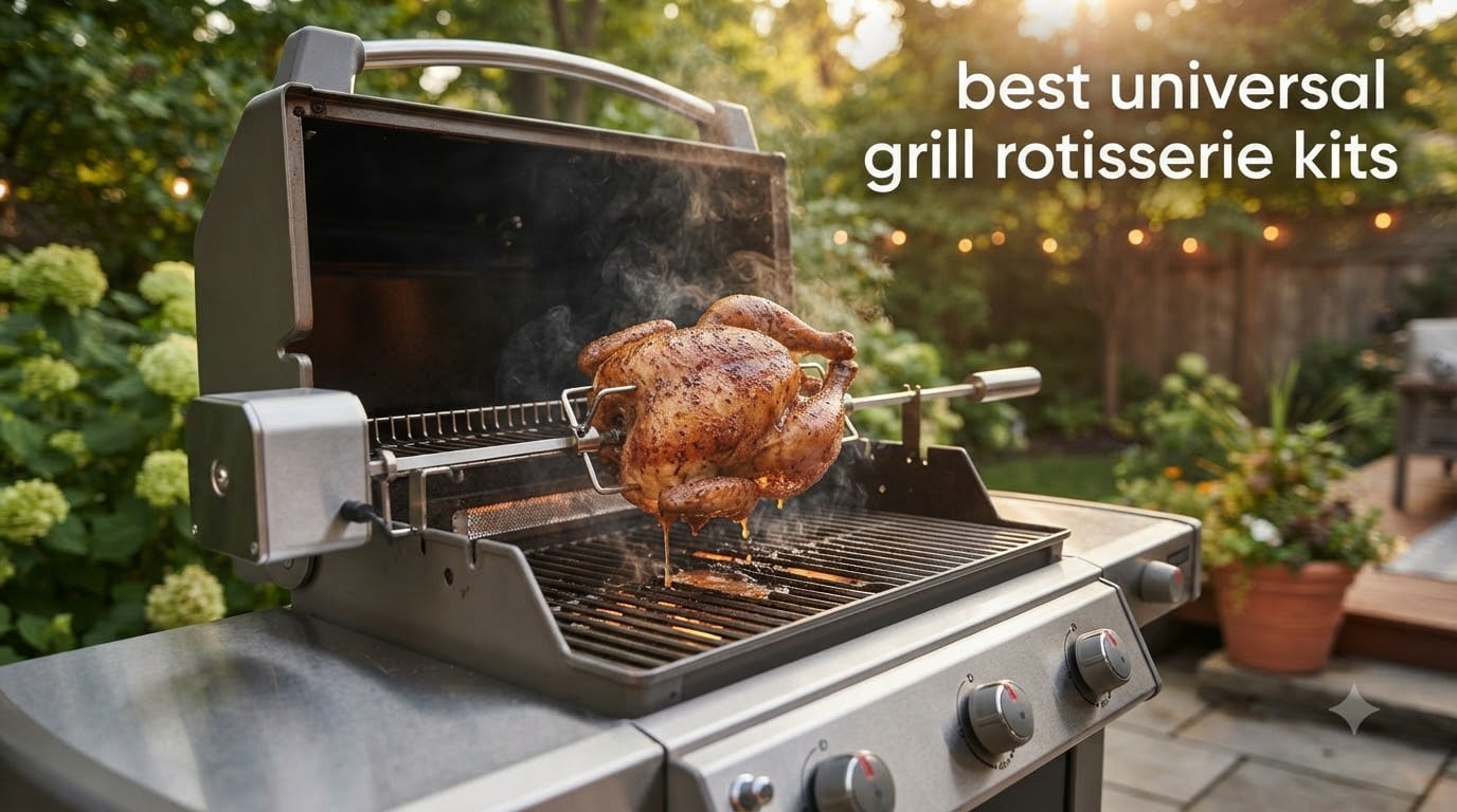 best universal grill rotisserie kits