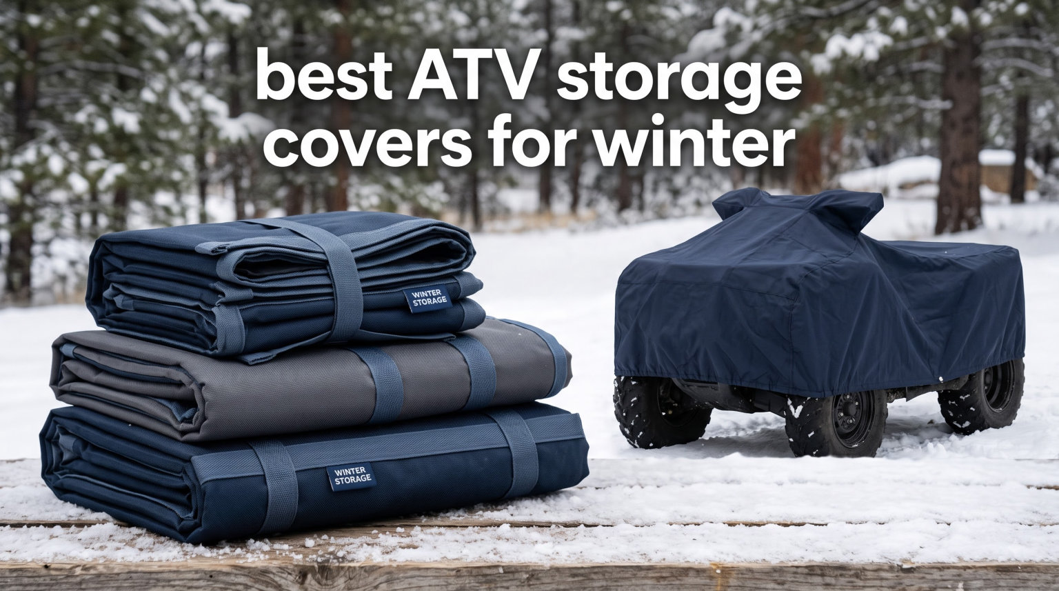 best ATV storage covers for winter
