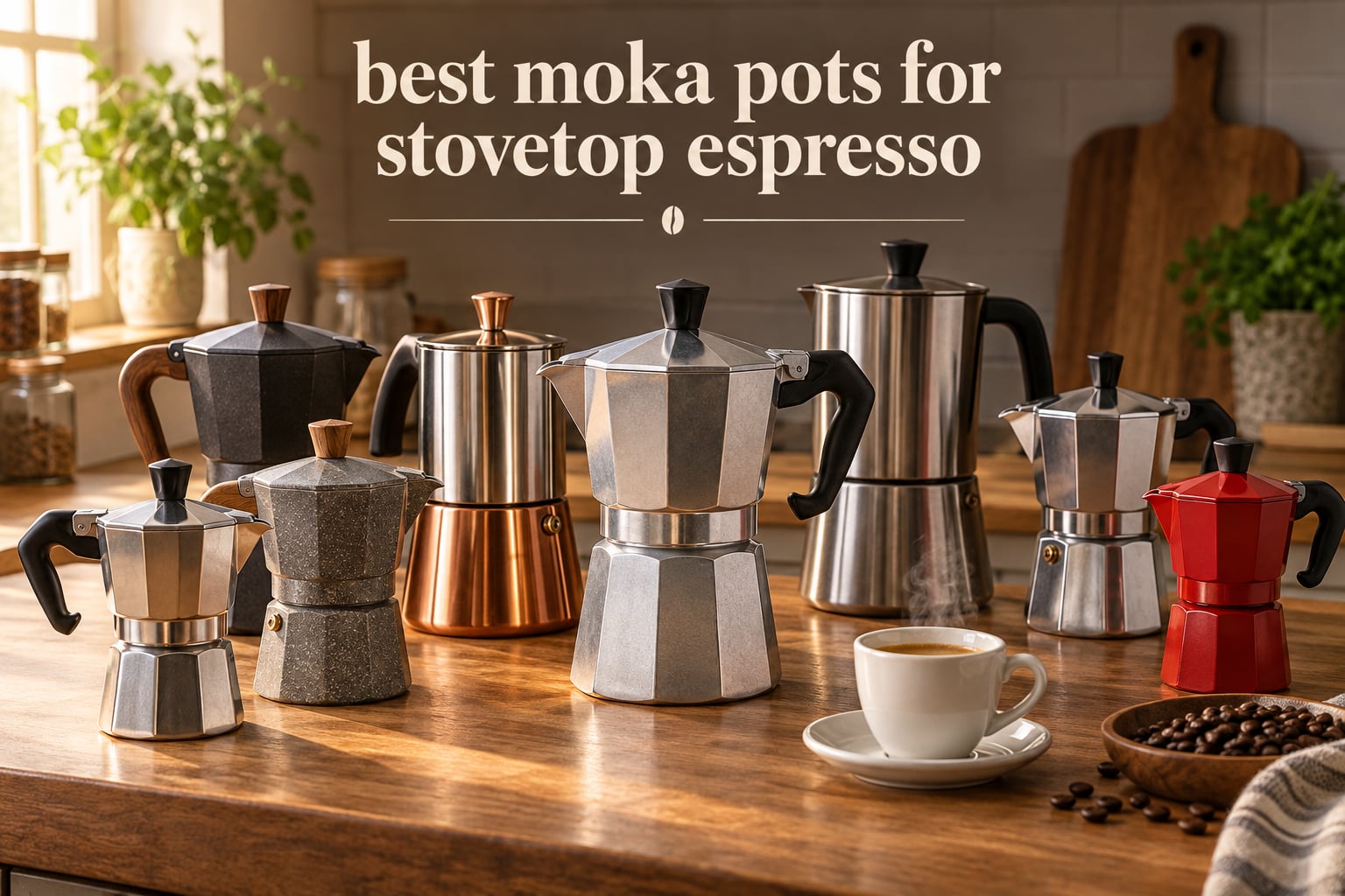 best moka pots for stovetop espresso