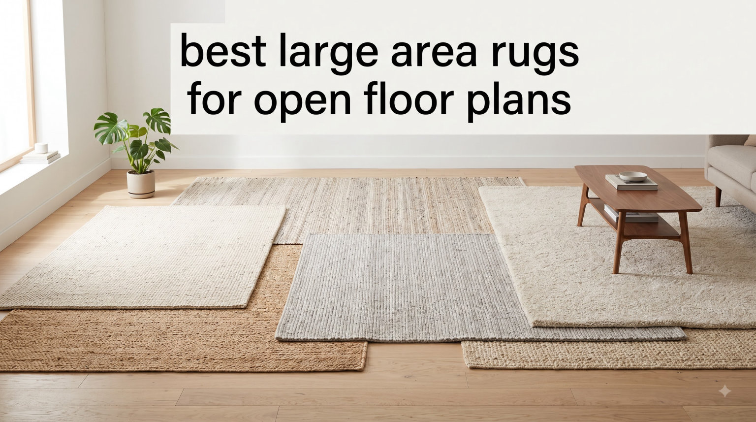best large area rugs for open floor plans