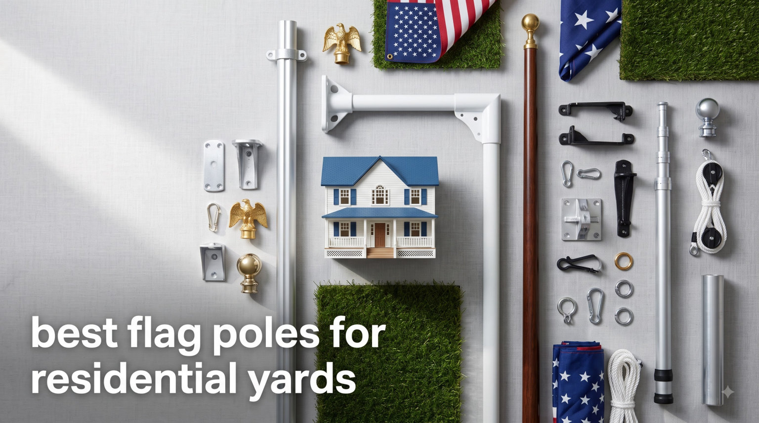 best flag poles for residential yards