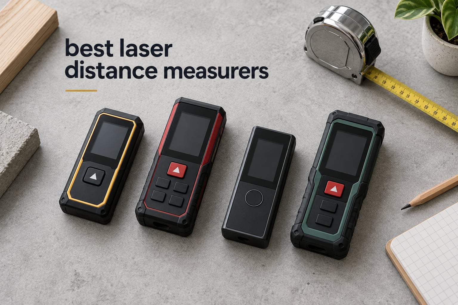 best laser distance measurers