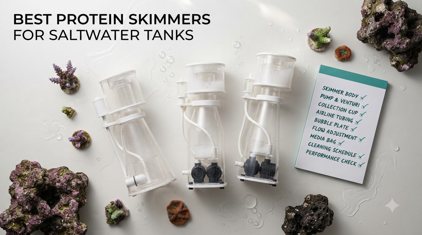 best protein skimmers for saltwater tanks