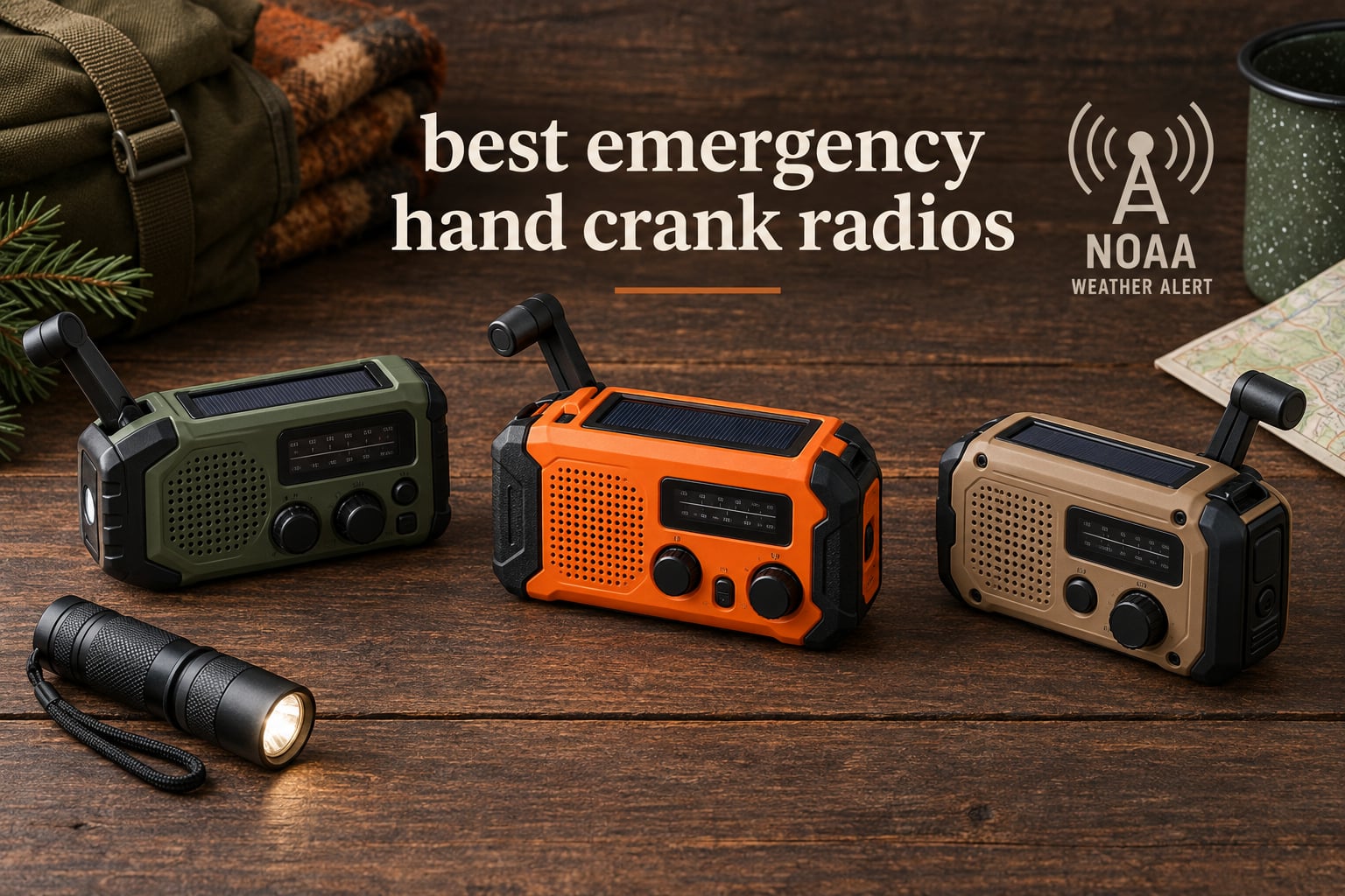 best emergency hand crank radios