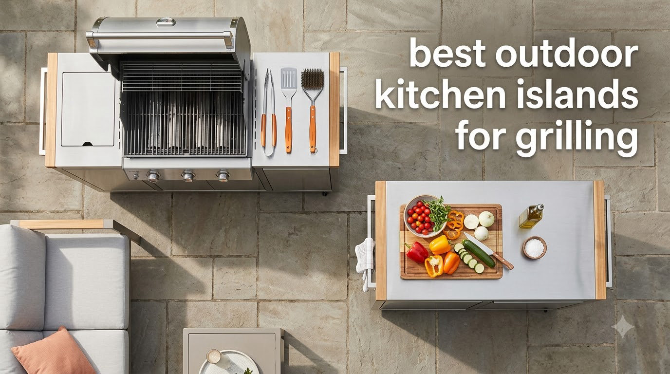 best outdoor kitchen islands for grilling
