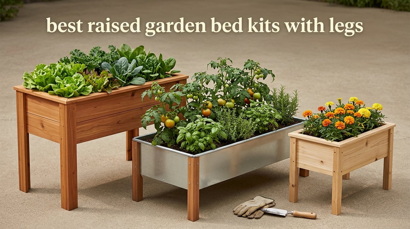best raised garden bed kits with legs