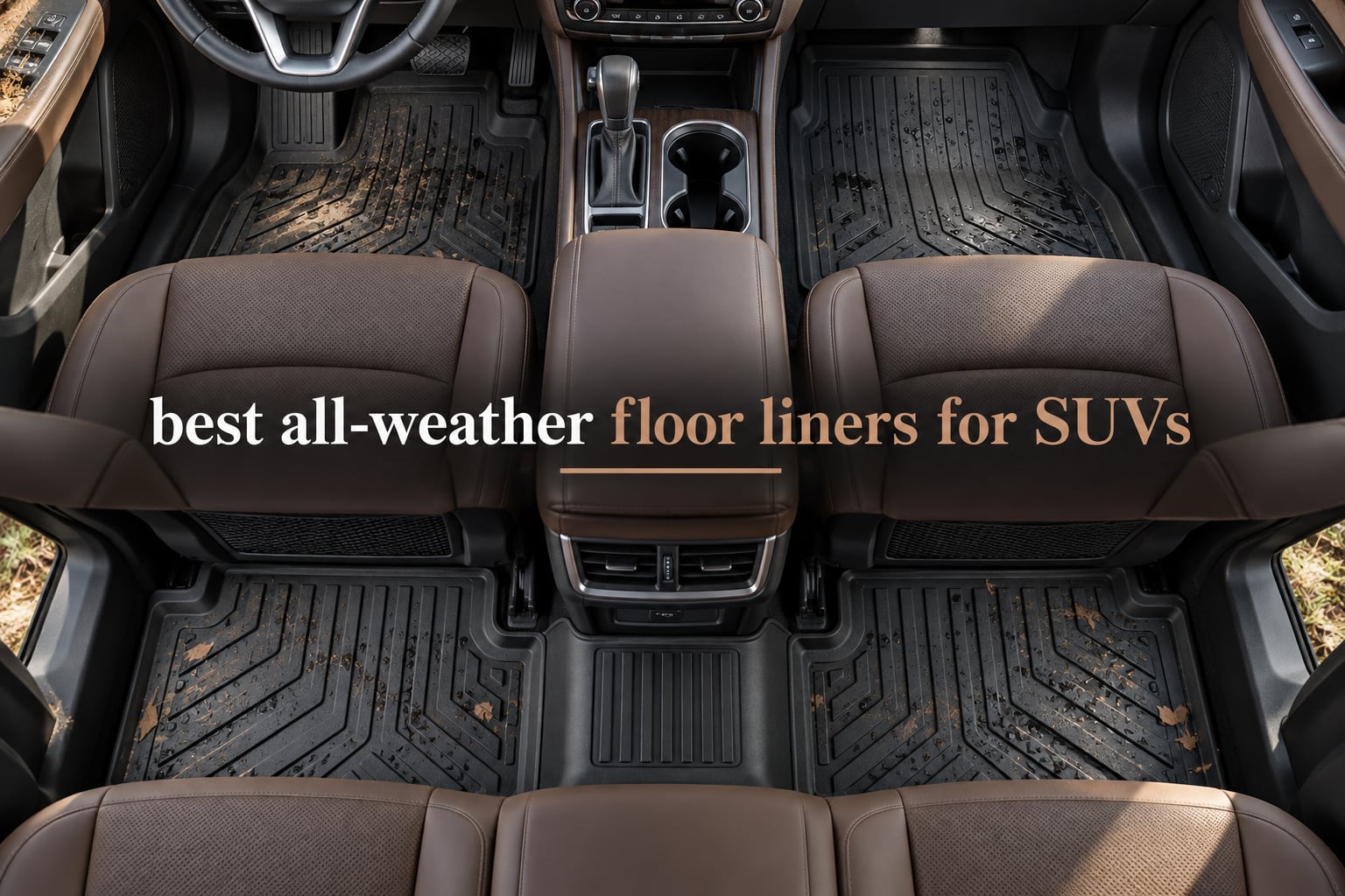 best all-weather floor liners for SUVs