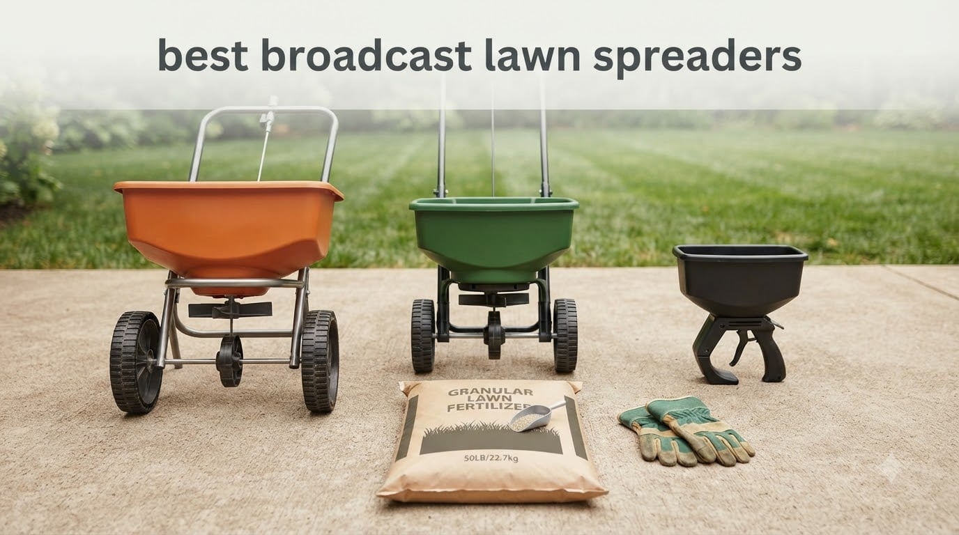 best broadcast lawn spreaders