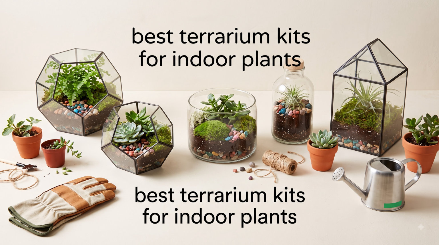 best terrarium kits for indoor plants