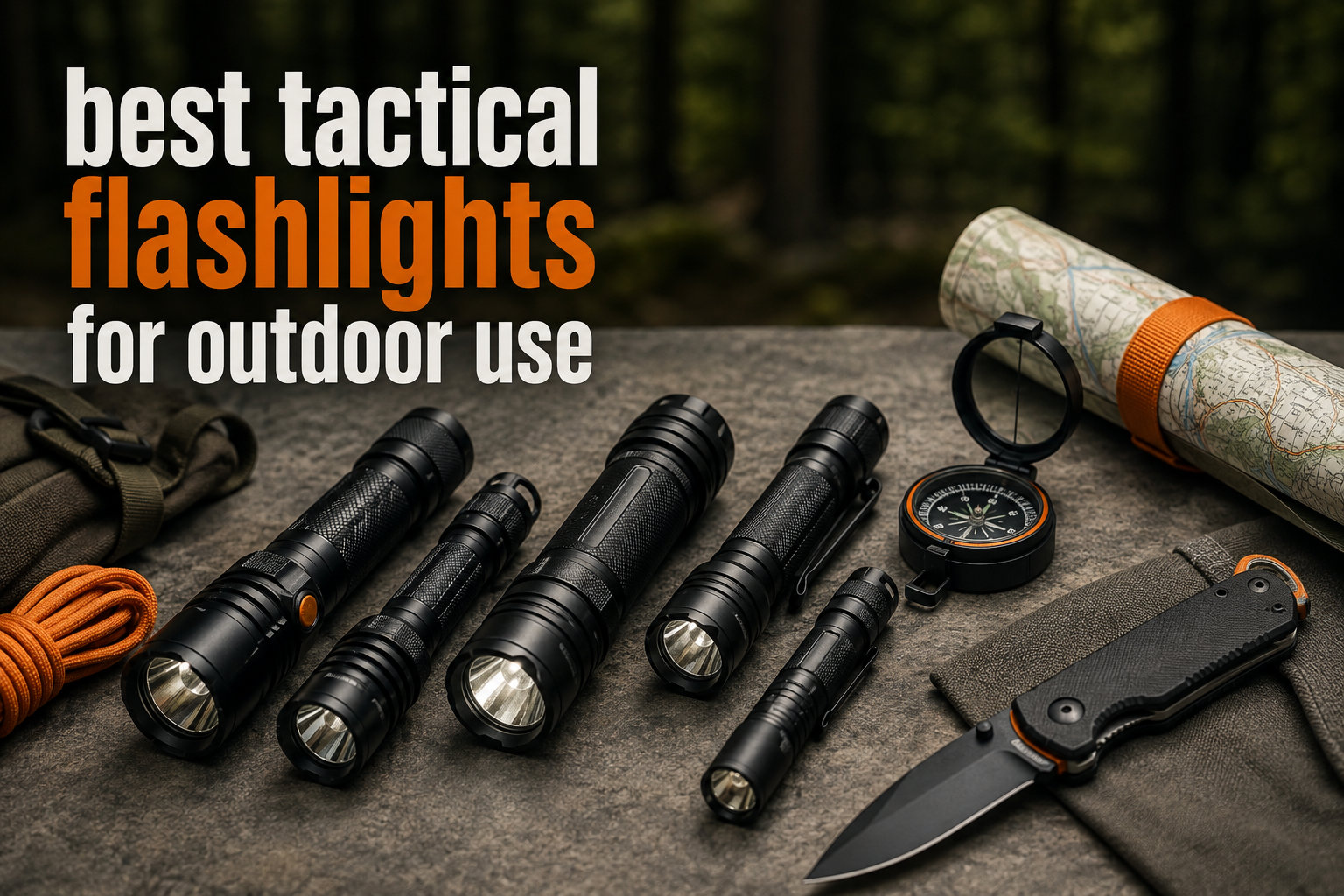 best tactical flashlights for outdoor use