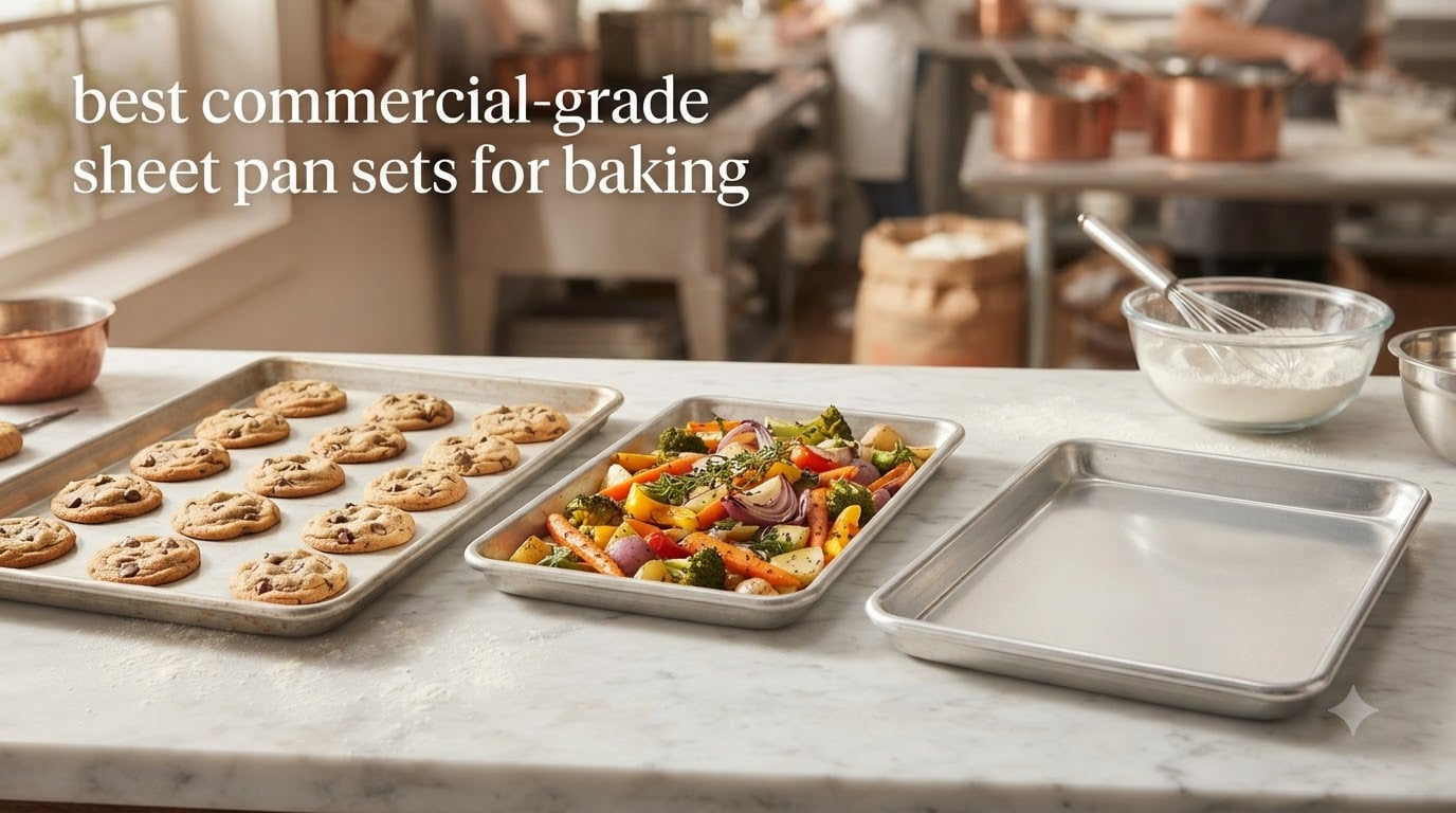 best commercial-grade sheet pan sets for baking