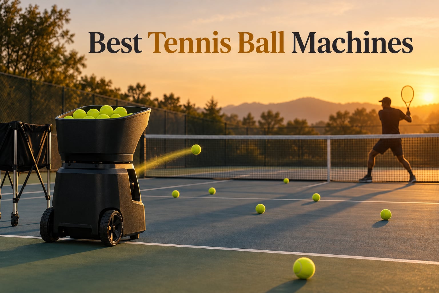 Best Tennis Ball Machines
