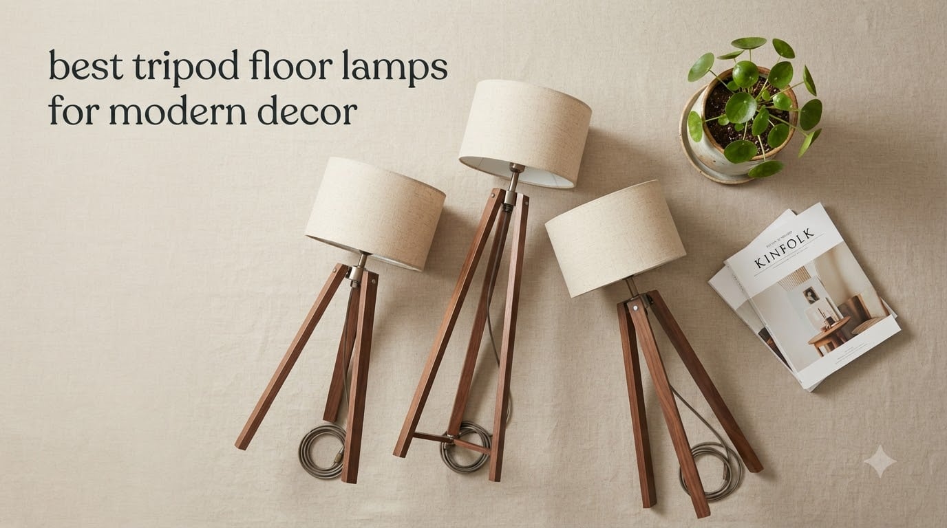 best tripod floor lamps for modern decor