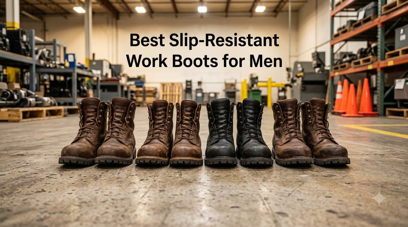 Best Slip-Resistant Work Boots for Men