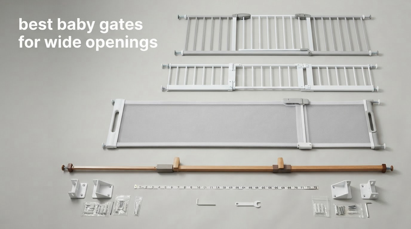 best baby gates for wide openings
